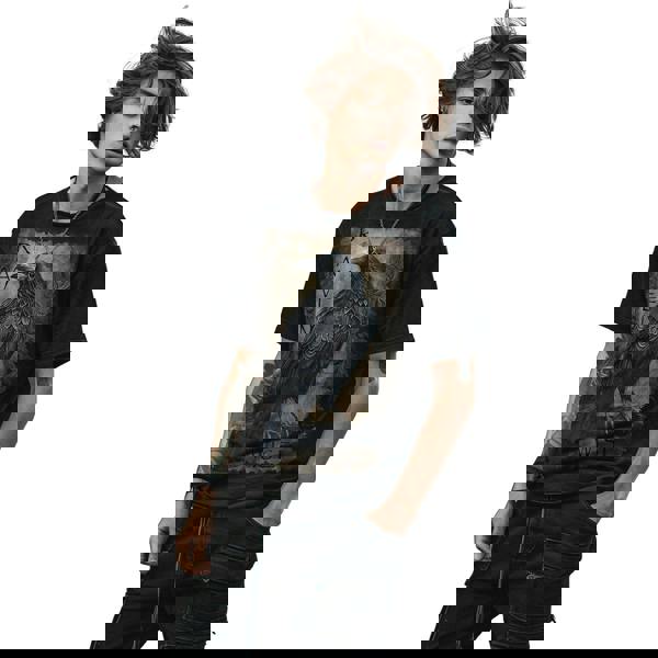 Spiral Direct RAVEN WISE - T-Shirt Black