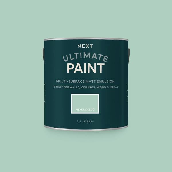 Next Mid Duck Egg Mixed To Order Ultimate Paint 2.5L