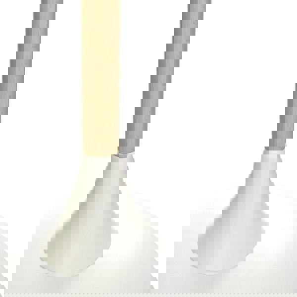 Milagro Taylor Hand Made pendant Lamp In Black With Natural Wood Detail Scandi Style