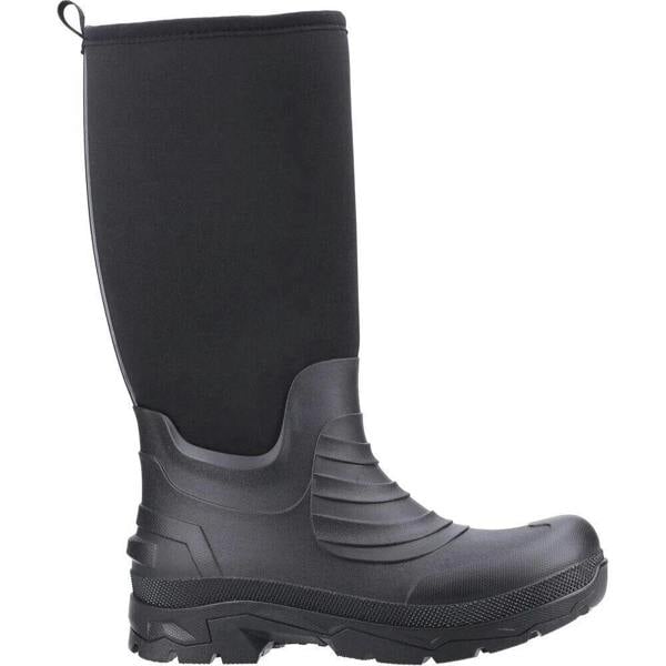 Cotswold Kenwood Mens Pull On Rubber Tall Wellington Wellie Boots
