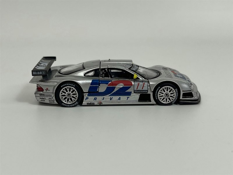 Pop Race Mercedes Benz CLK AMG GTR 1997 FIA GT D2 Privat 1:64 Scale Pop Race PR640095