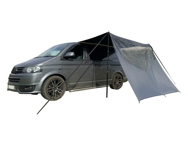 Campervan Scenic  Shade Canopy with PVC Window OLPRO , imageset:Charcoal