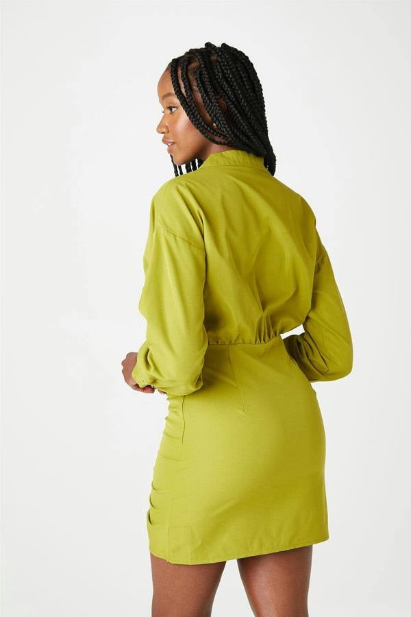 Urban Bliss Marseille Ruche Shirt Dress