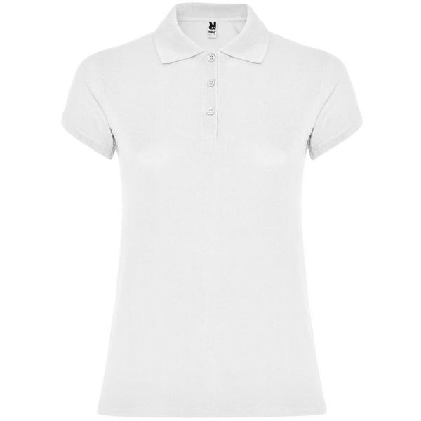 Roly Womens/Ladies Star Polo Shirt - White
