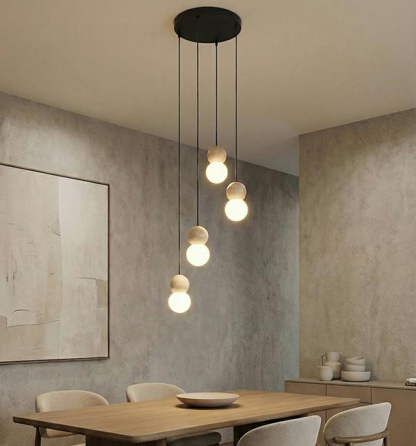 Emibig LOOP Pendant Lamp 4 x G9 Black