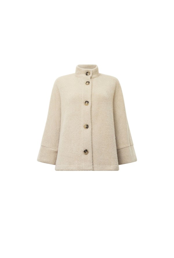 James Lakeland Batwing Cream Jacket