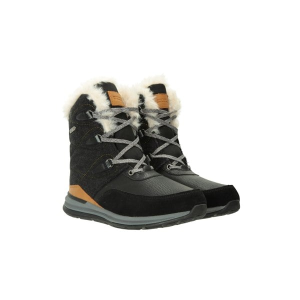 Mountain Warehouse Women's Ice Crystal Waterproof Snow Boots - Brown