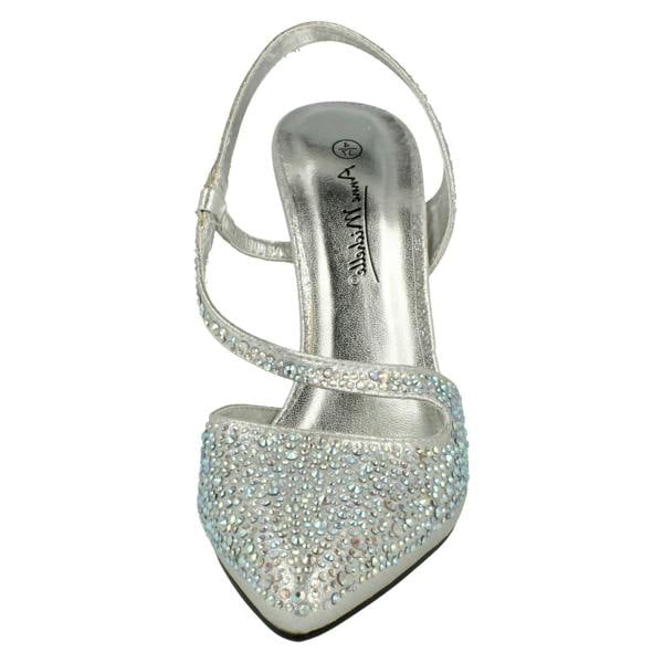 Anne Michelle Ladies Anne Michelle Sling Back Evening Shoes