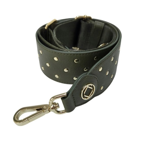 KeriKit England Stevie Studded Olive + Gold