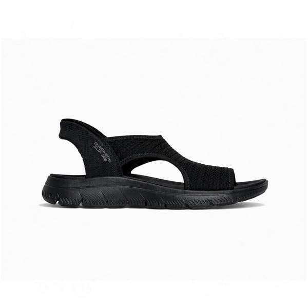 Skechers Skechers SUMMITS SANDAL - SWEETLY EVOL Womens Cross Strap Sandals Black