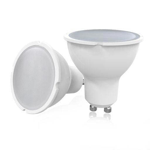ENER-J Pack of 10 5W GU10 LED Bulb, Replacement 50W Halogen, 400lm, Non-Dimmable - 4000K