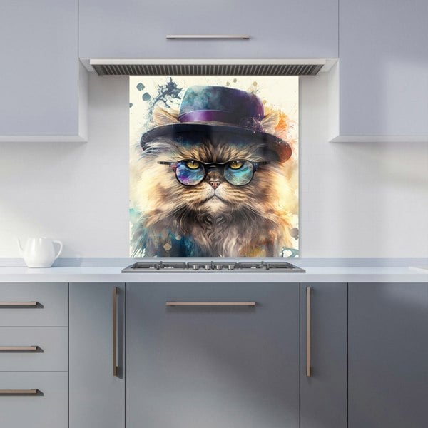 Warren Reed - Designer Persian Cat Splashart Kitchen Splashback