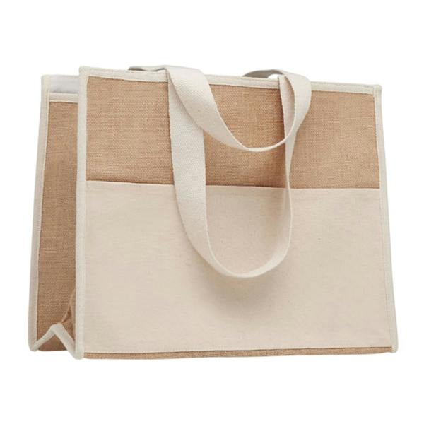 MidOcean Campo De Geli Jute Canvas Cooler Bag - Beige - 