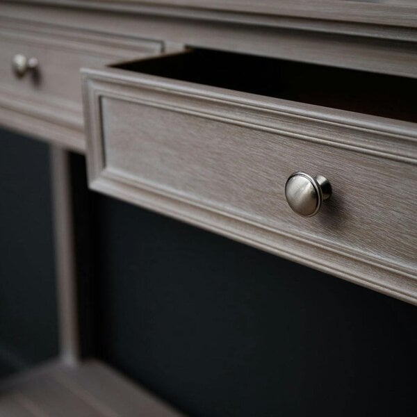Wyld Haus Laurelbrook Four Drawer Console Table Bottom Shelf