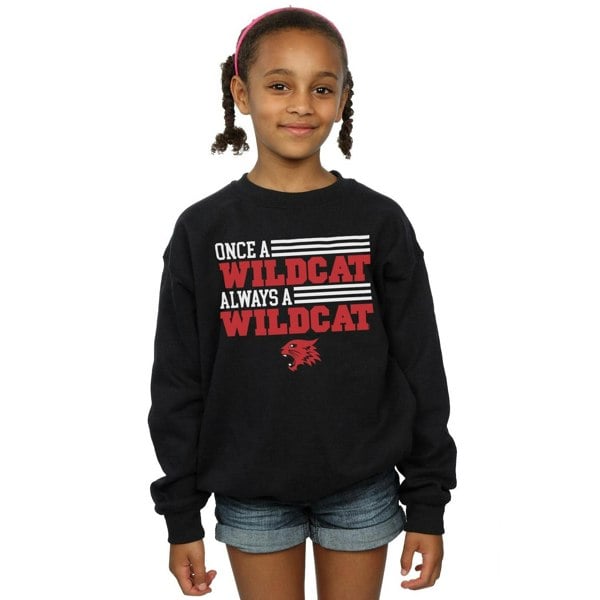 Disney Girls High School Musical The Musical Once A Wildcat Sweatshirt - Black