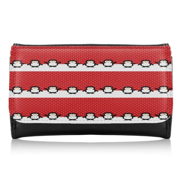 Benjamin Tate Design Penguins Dining Maxi Purse