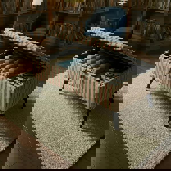 Durable Fabric Ottoman Seat for Guest Rooms – Multi - Purpose Footstool & Storage Bench - ISTOOLS