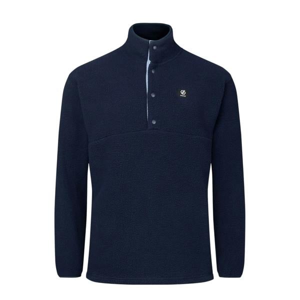Dare 2B Mens Twin Tip Snap Fleece Top - Navy - 