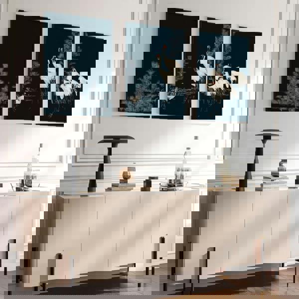 Living Room Gallery Wall | Set of 3 Asian Inspired Wall art Prints