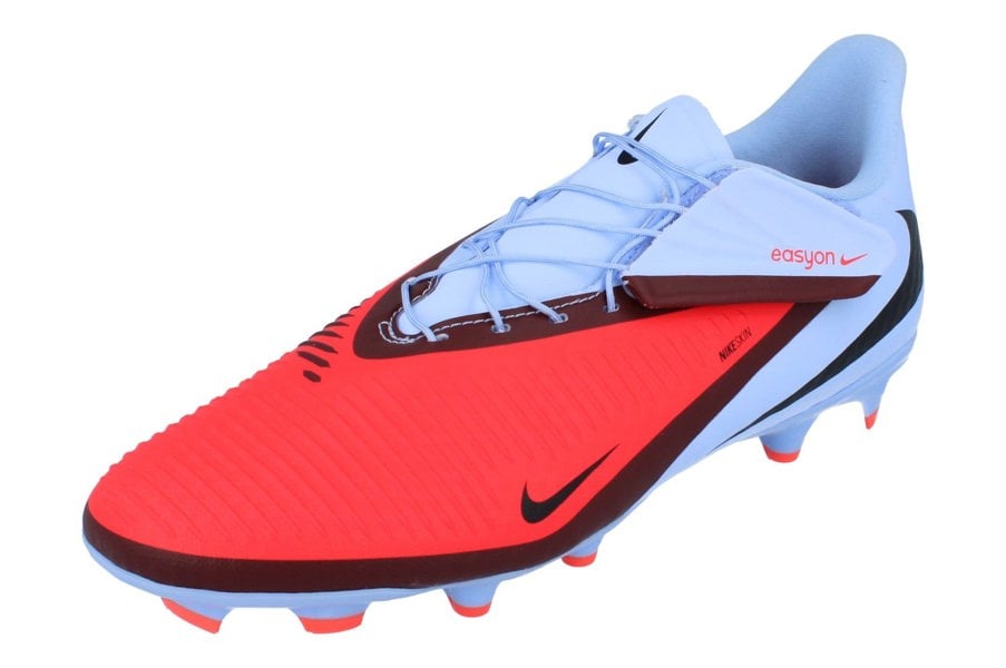 Nike Phantom 6 Low Academy Easyon Fg/Mg Mens Football Boots Hq2321  400 - Royal Tint Bright Crimson 400 - Photo 0
