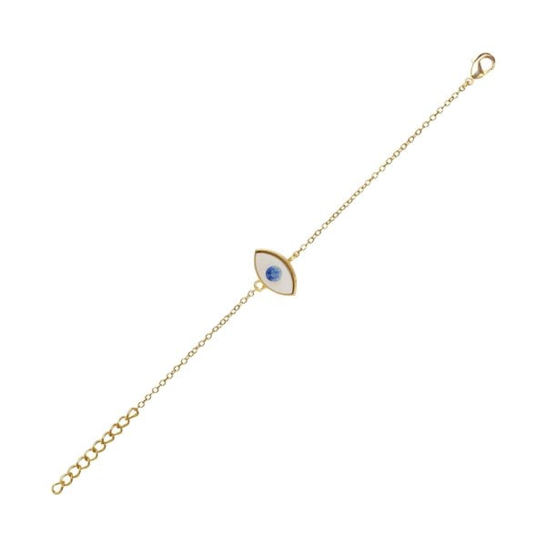 Evil Eye Bracelet Mother of Pearl - Lila Rasa