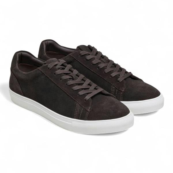 Antique Rogue Men’s Brown Suede Leather Trainer Sneaker Shoes - Gibbs
