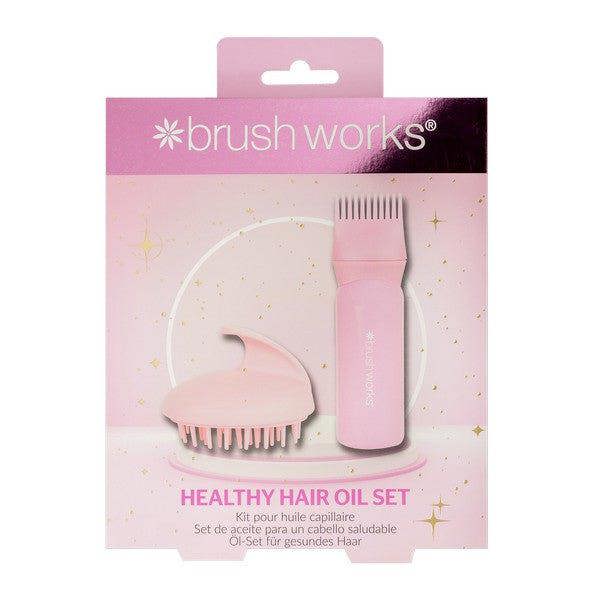 Brushworks Healthy Hair Oil Set