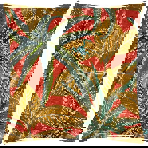 Wylder Ebon Wilds Jahi Printed Cushion Cover - Tangerine