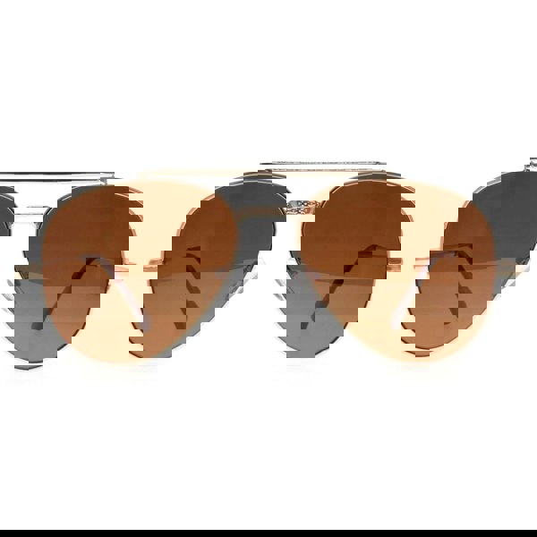 Montana Sunglasses MP185 A Shiny Gold Brown Polarized