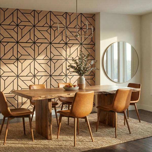Britwall Acoustic Wall Panel EchoGrid PET + MDF Pack of 4 – EchoGrid