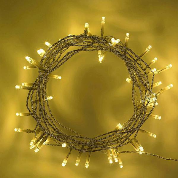 Warm White Battery Operated Fairy String Lights in 20, 40 or 80 LED Sizes with Clear Cable image 7