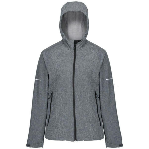 Regatta Mens X-Pro Prolite Stretch Soft Shell Jacket - Seal Grey Marl
