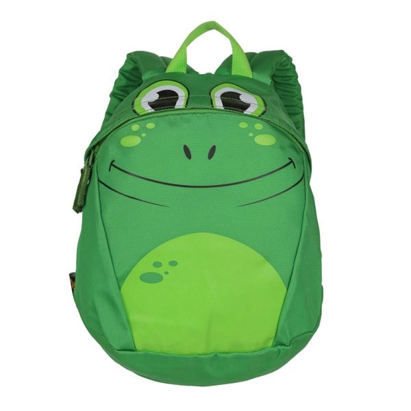 Regatta Childrens/Kids Roary Animal Frog Backpack - Green