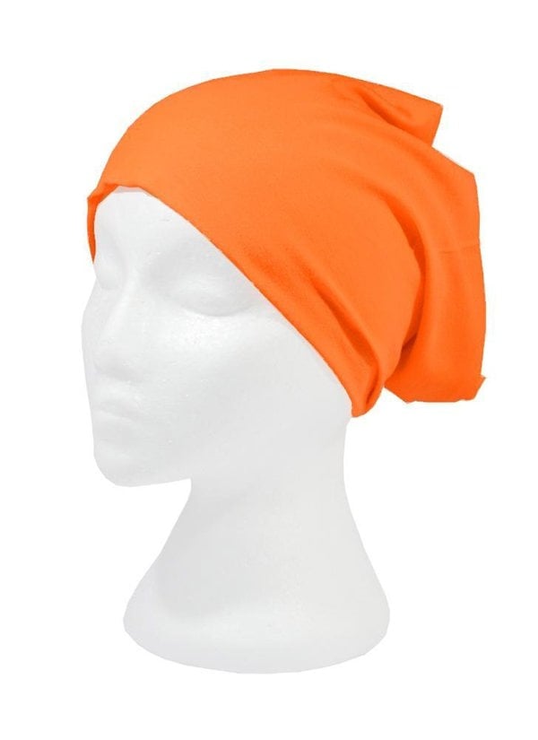 RUFFNEK Fluorescent Orange Snood Tube Scarf