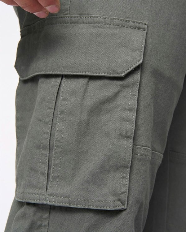 Crosshatch Pendles Cargo Pants Deep Forest