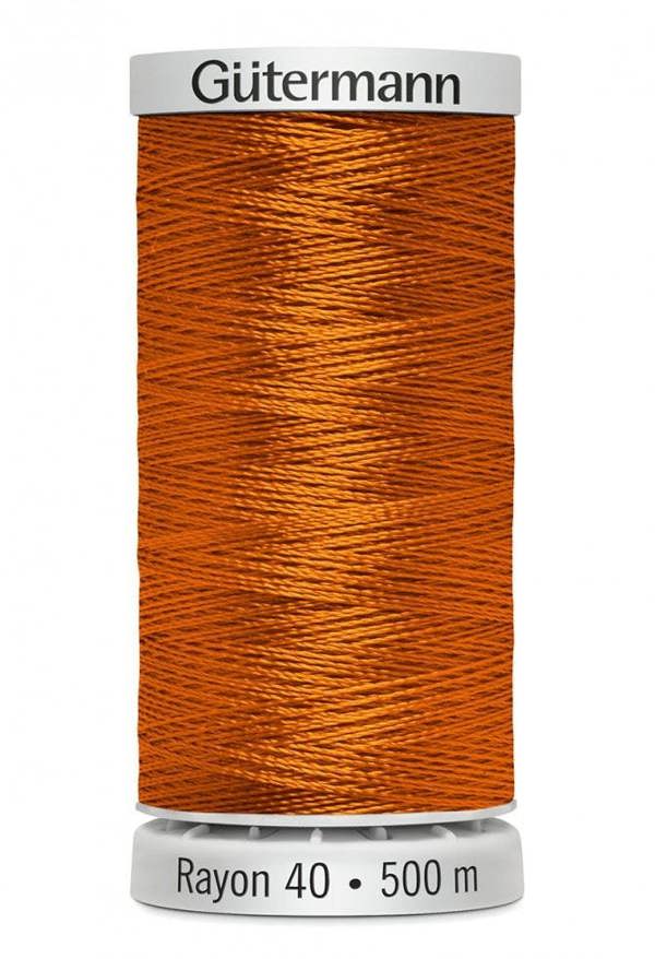 Gutermann No 40 Sulky Rayon Embroidery Thread 500m Rayon Thread Suitable For Embroidery