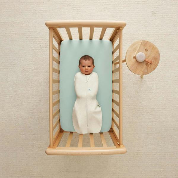 Organic All Year Cocoon Swaddle Sleeping Bag - Oatmeal - 1.0 TOG