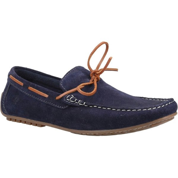 Hush Puppies Reuben Boat Men's Shoes in Navy