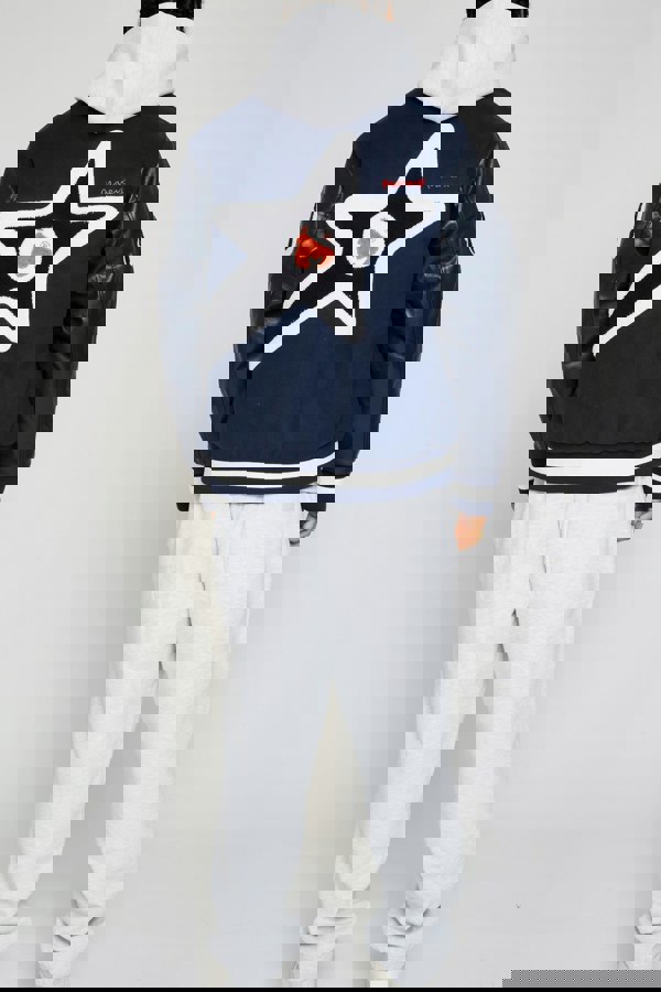 Money Varsity Jacket Navy