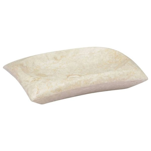 Berkfield Sink Cream 50x35x10 cm Marble