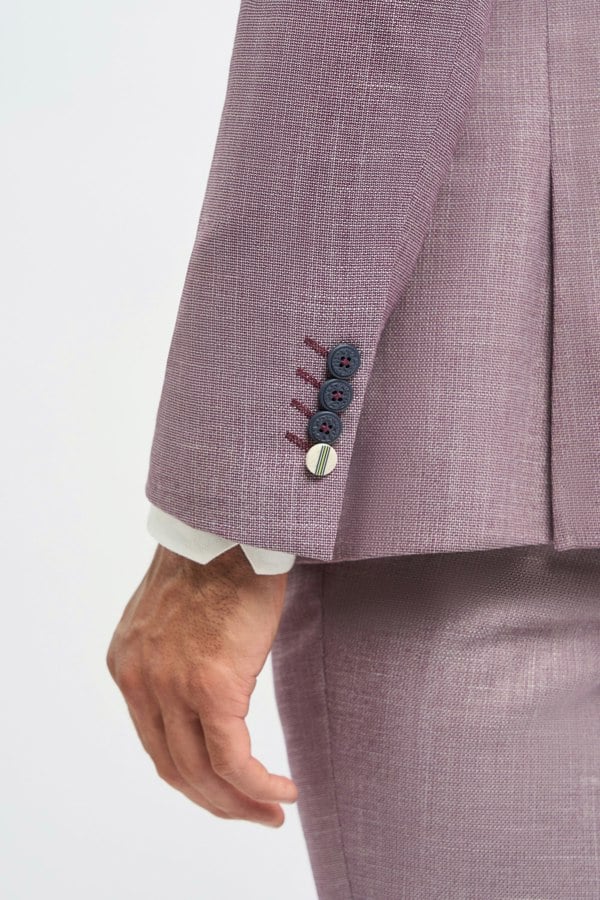 House of Cavani Miami Lilac Slim Fit Blazer