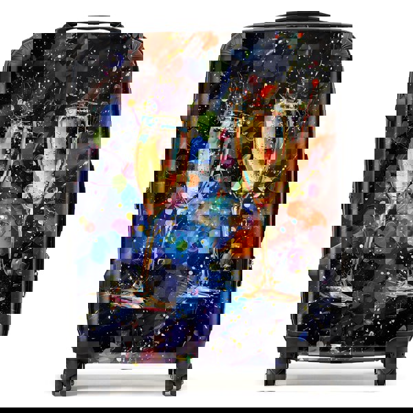 Warren Reed Splashart Champagne Flutes Suitcase