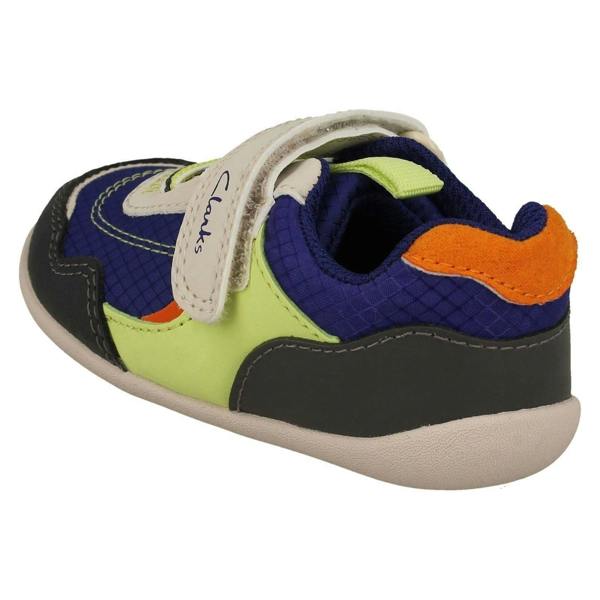 Clarks Boys Clarks Casual Hook & Loop Sporty Style Shoes Roamer Sport T