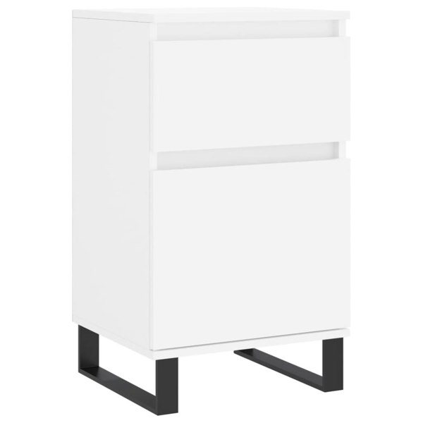 Berkfield Sideboards 2 pcs White 40x35x70 cm Engineered Wood