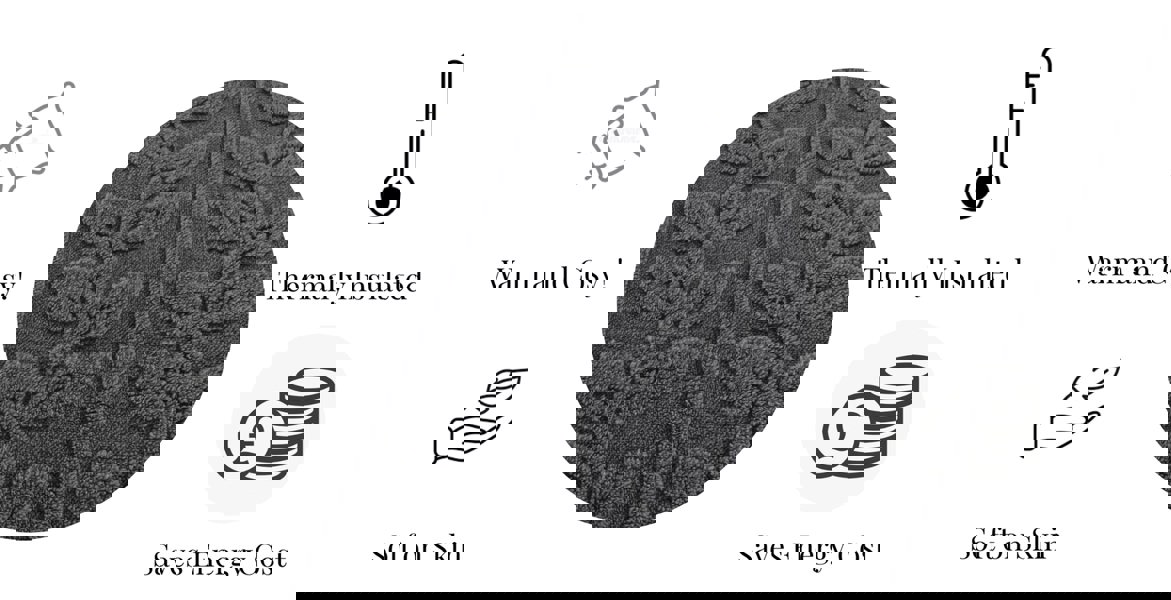 HomeSpace Direct Leaves Teddy Grey Duvet Cover Set