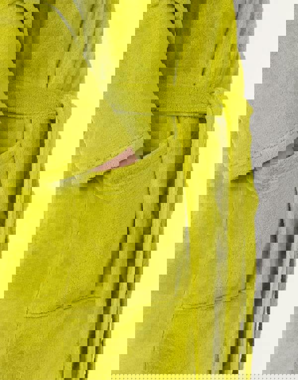 Shrek Unisex Green Character Hooded Bathrobe