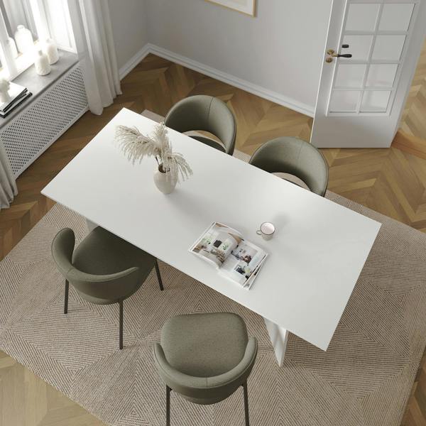 Furniture To Go Family Dining table 90x200cm in White
