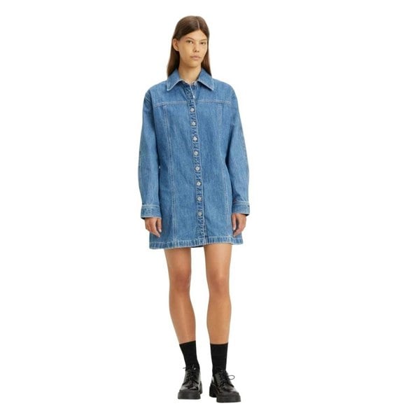 Levis Womens/Ladies Shay Denim Shirt Dress - Denim