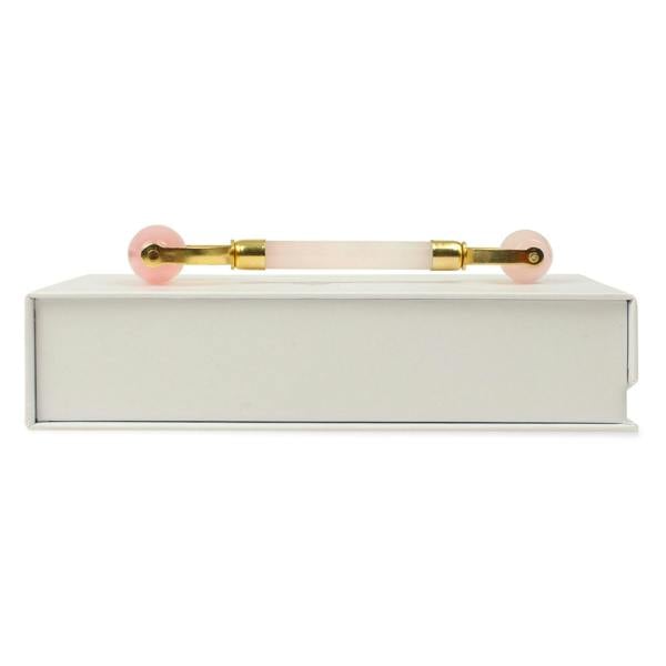 rose quartz face roller
