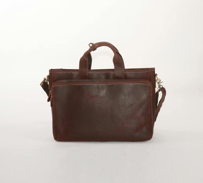 Touribag Genuine Leather Urban Business Laptop Bag